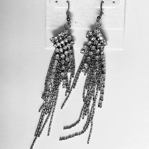 Premier Designs "Chandelier" Silver Earrings